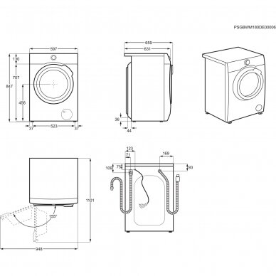 AEG LWR85165A 2